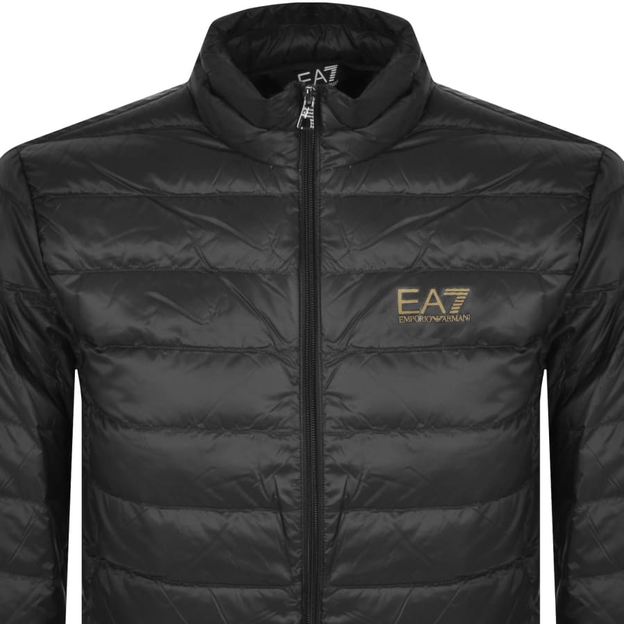 Ea7 down jacket black cheap